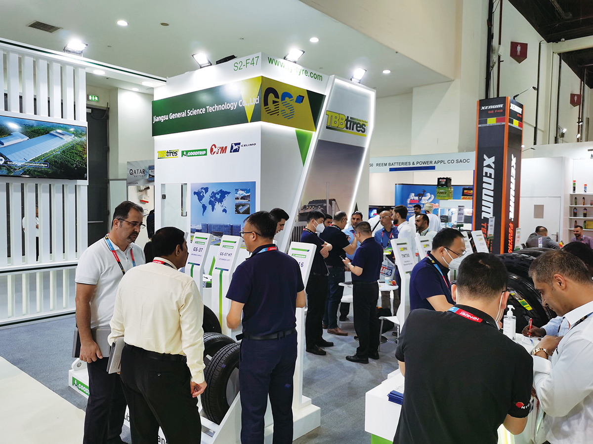 通用股份亮相迪拜展,彰顯民族輪胎風采! 通用股份亮相迪拜展,彰顯民族輪胎風采!